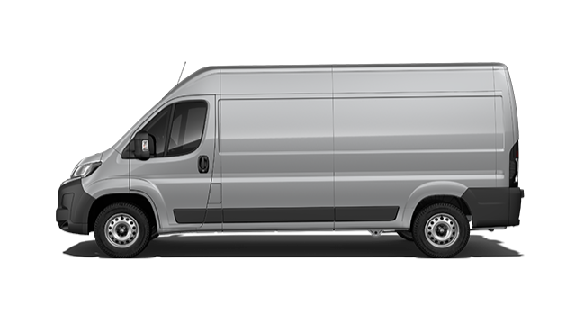 Citroën Jumper сірого кольору, вигляд з лівого боку