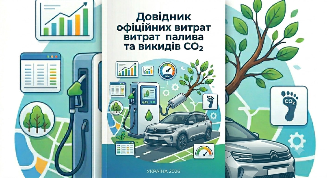 Довідник офіційних витрат палива та викидів СО2